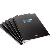 Cuaderno suave de alta calidad de la cubierta del PVC con diseño del OEM